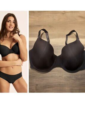 Knix | FreeFlex™ Demi Bra In Black 36E